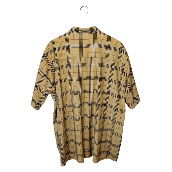 Karl Kani Vintage Yellow and Black with Red Casual Button Down Shirt, 2X - Picture 2 of 16